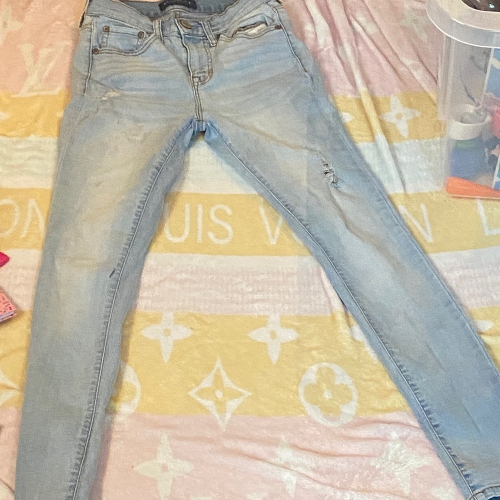 Aeropostale Light Blue Skinny Jeans